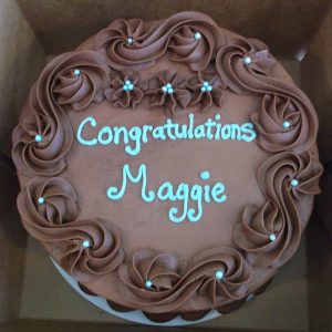 congrats cake